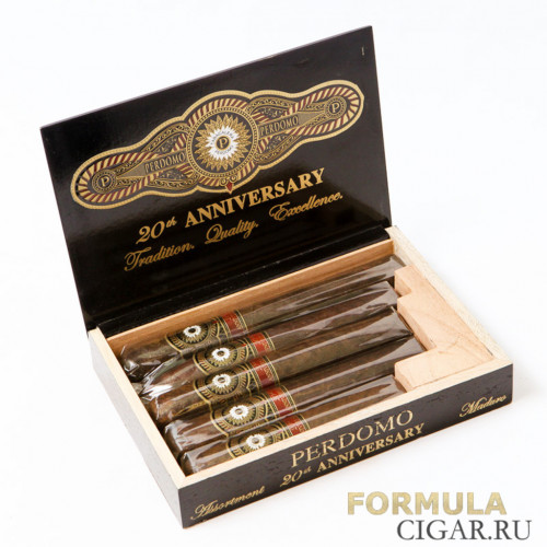 Подарочный набор сигар Perdomo 20th Anniversary Maduro Gift Pack/6 (наб.) Подарочный набор сигар Perdomo 20th Anniversary Maduro Gift Pack/6 (наб.)